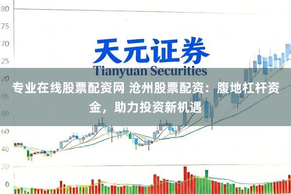专业在线股票配资网 沧州股票配资：腹地杠杆资金，助力投资新机遇