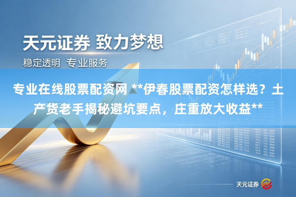 专业在线股票配资网 **伊春股票配资怎样选？土产货老手揭秘避坑要点，庄重放大收益**
